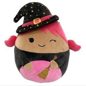 🎉EUC Squishmallow Originals 14" Ditka the Witch Halloween 2023 Collectible
